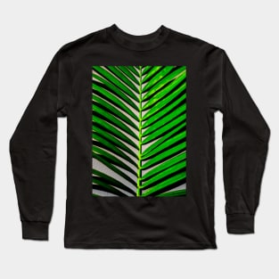 palm leaves photography Long Sleeve T-Shirt